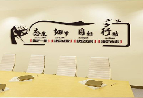 个旧企业文化墙主要展示什么？