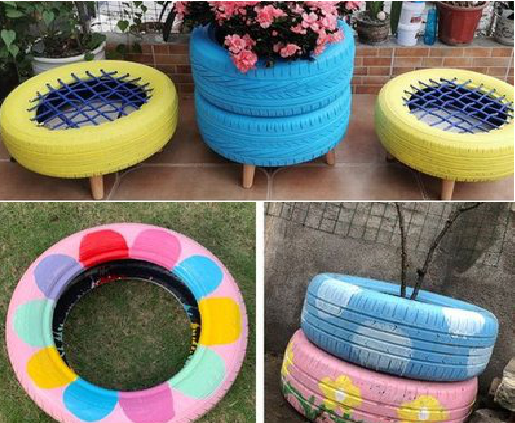 个旧墙体彩绘-变废为宝