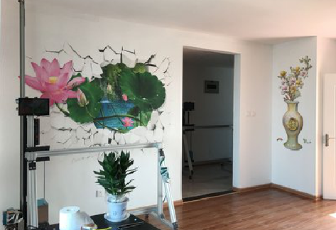 个旧墙体彩绘相比墙纸的优势。