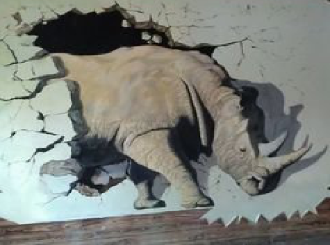 个旧在墙绘中，如何绘制3D效果？