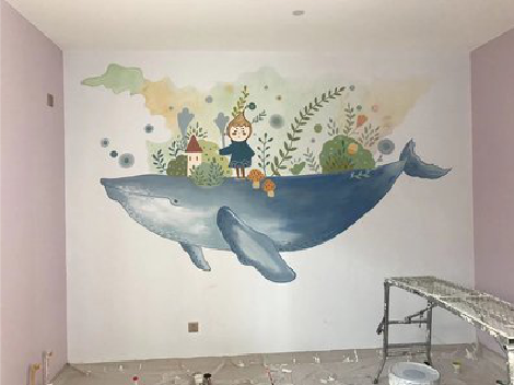 个旧手绘墙的特点及优势。